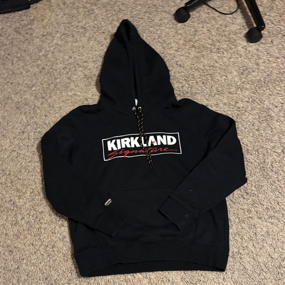 Kirkland Signature Men's Black Hoodie